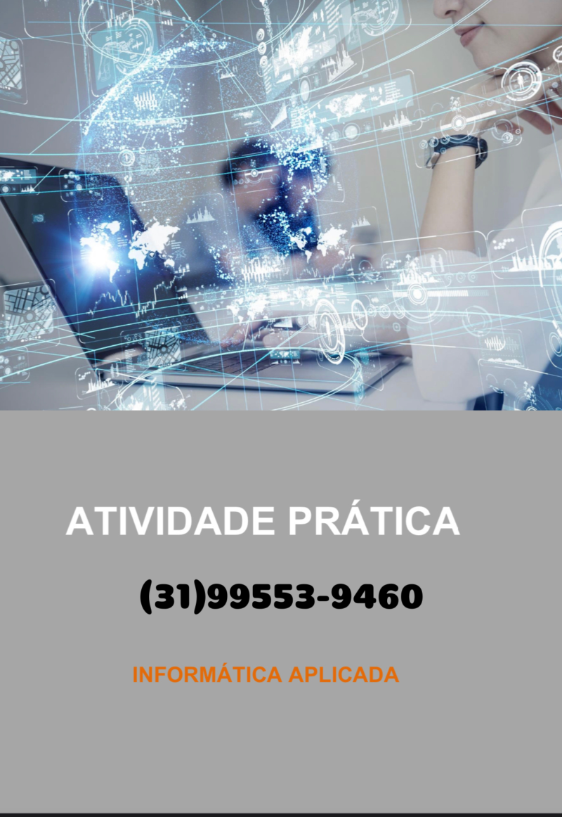 Atividade prática Informática aplicada