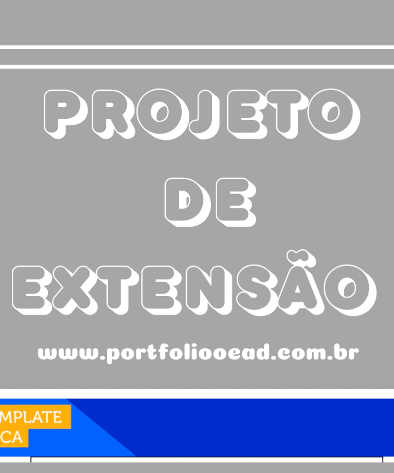 Projeto de Extensão I