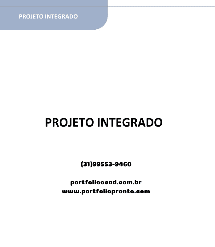 Projeto integrado Hospital Vida Saudável